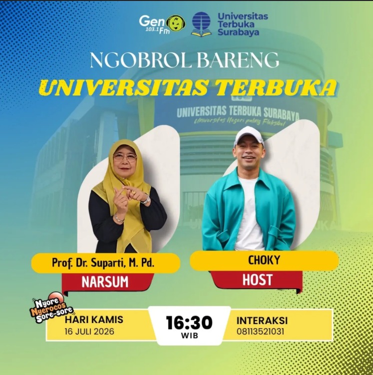 UT Surabaya Hadir di GEN 103.1 FM, Bahas Kuliah Fleksibel dan Pendidikan untuk Masa Depan